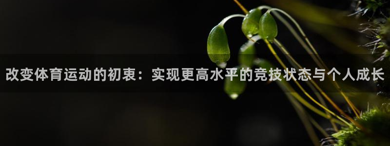 7m体育网：改变体育运动的初衷：实现更高水平的竞技状态与个人成长